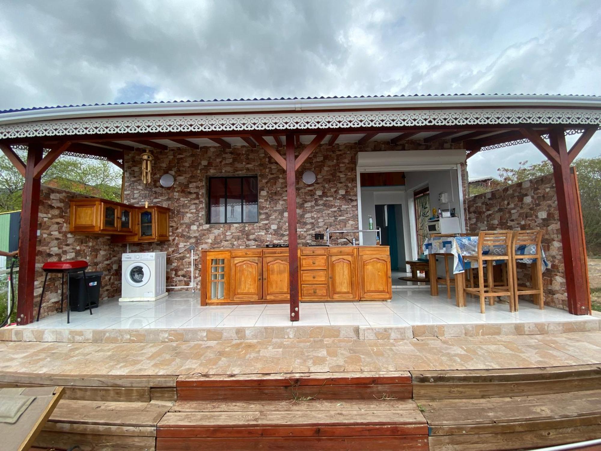 Bungalows Mathilde-non fumeur Bouillante Esterno foto
