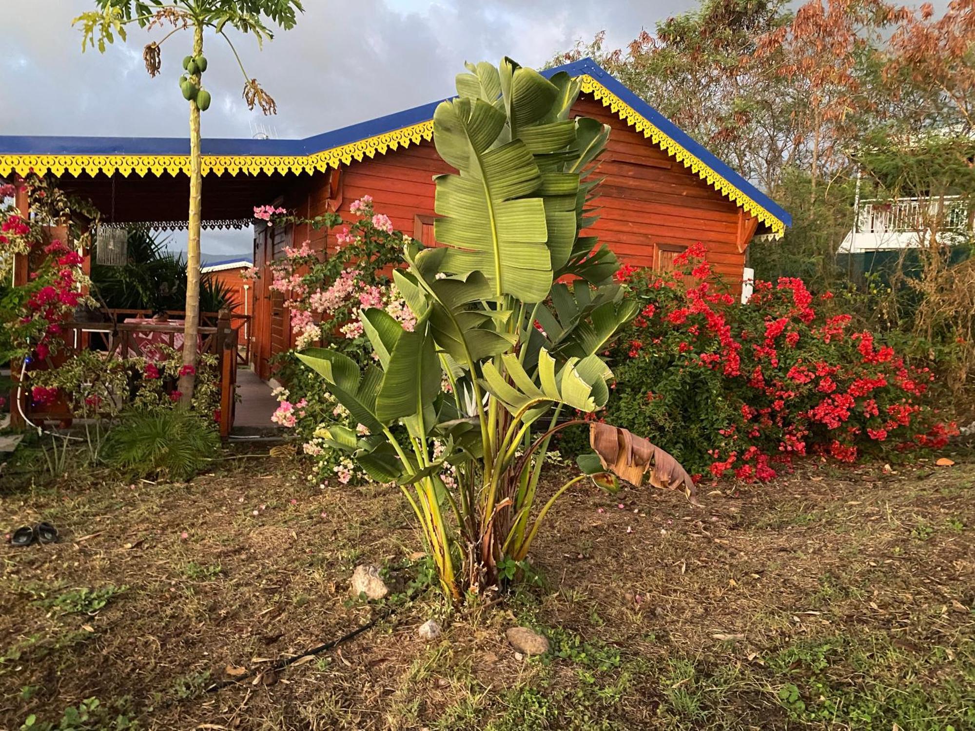 Bungalows Mathilde-non fumeur Bouillante Esterno foto