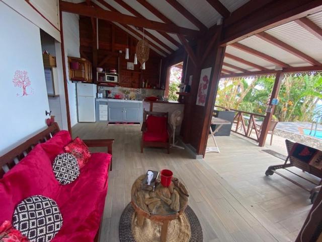 Bungalows Mathilde-non fumeur Bouillante Esterno foto